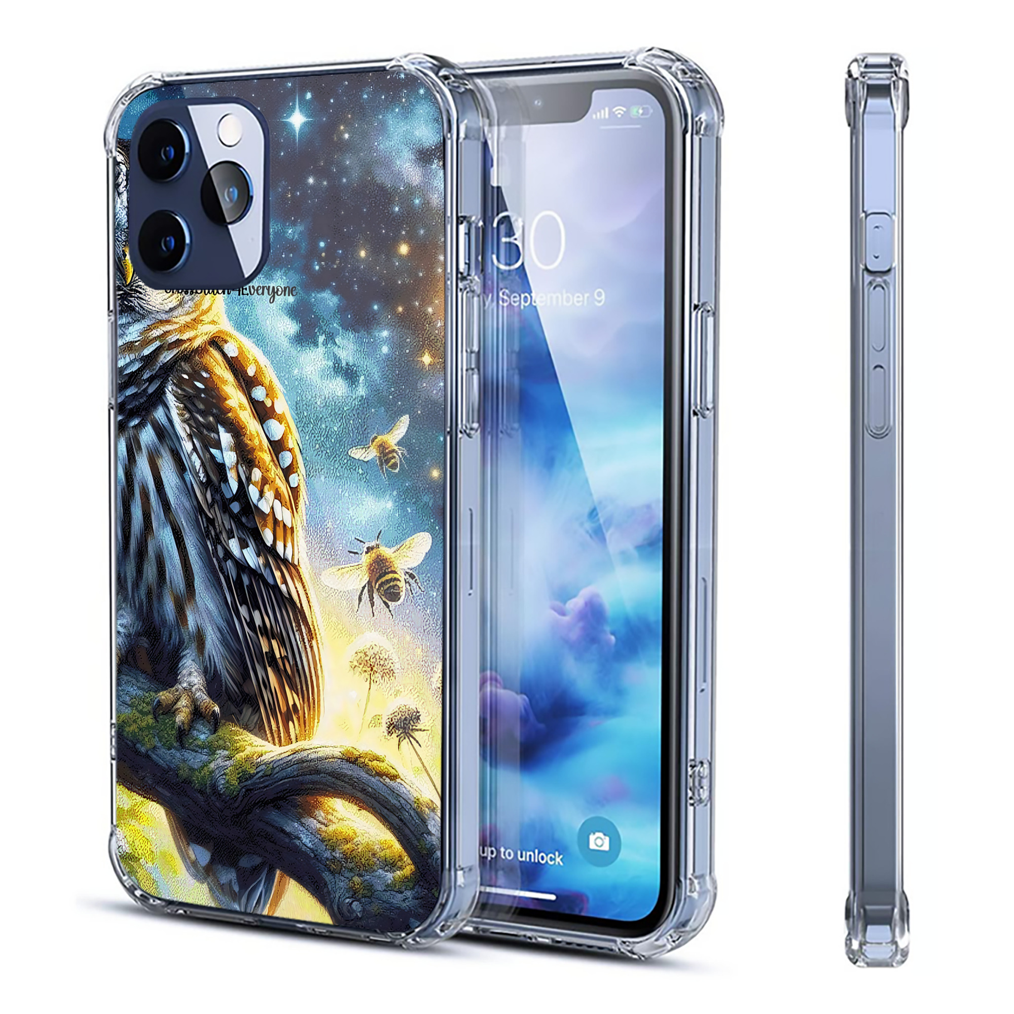 （画像用） Harry Potter ハリー・ポッターシリーズ 【iPhone 12シリーズ対応】透明スマホケース（クリアソフトケース）
